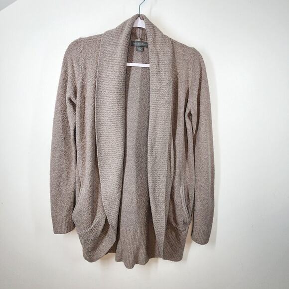 Barefoot Dreams Cozy Open Front Cardigan Sweater Size Small Comfycore Winter - Picture 1 of 6
